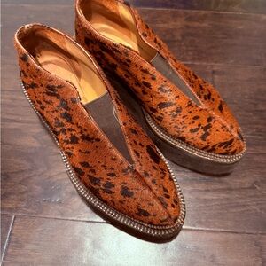 Damir Doma Brown Patterned Platforms